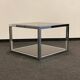 Italian Side Tables - Mid-Century Chrome/Smoked Glass, 1970s