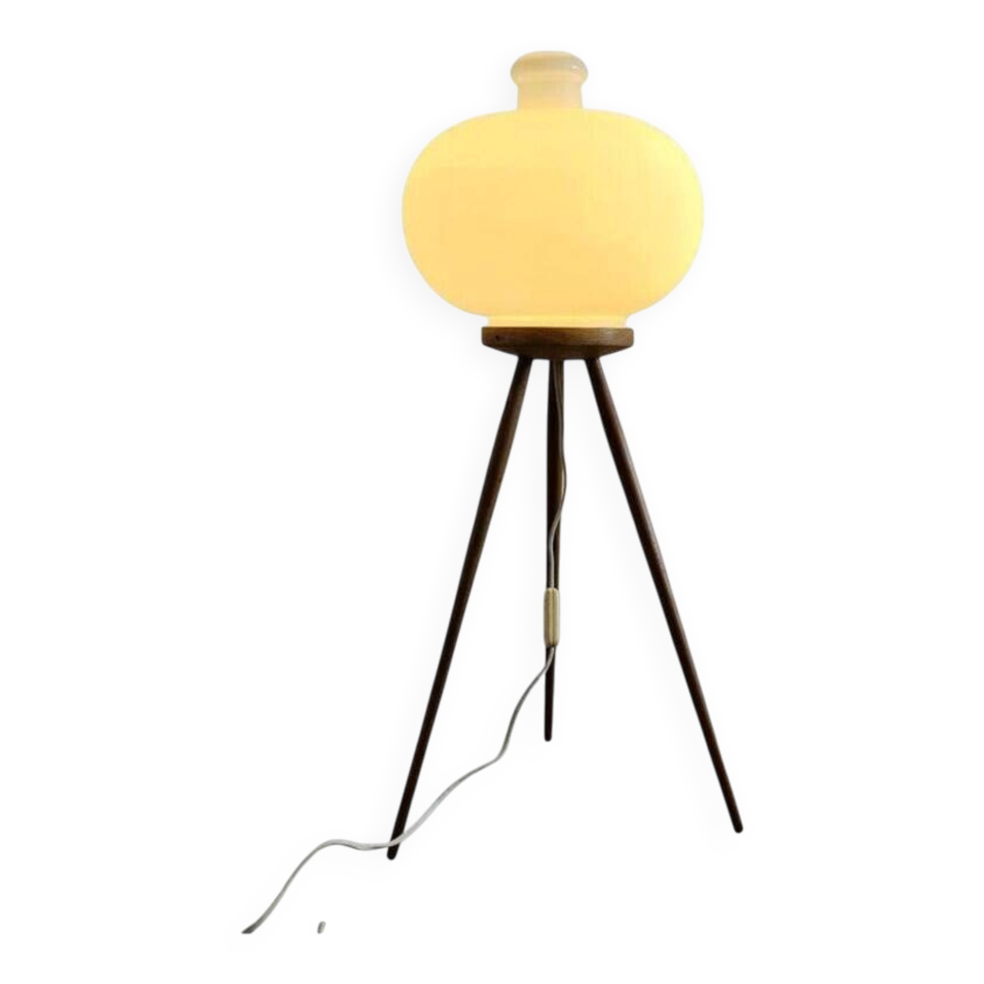 Lampe trépied de sol très rare ULUV des années 1960