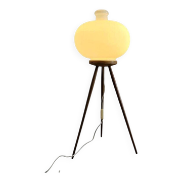 Lampe trépied de sol très rare ULUV des années 1960