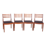 Vintage Teak Dining Chairs by Victor Wilkins for G-Plan, 1960s, Set of 4