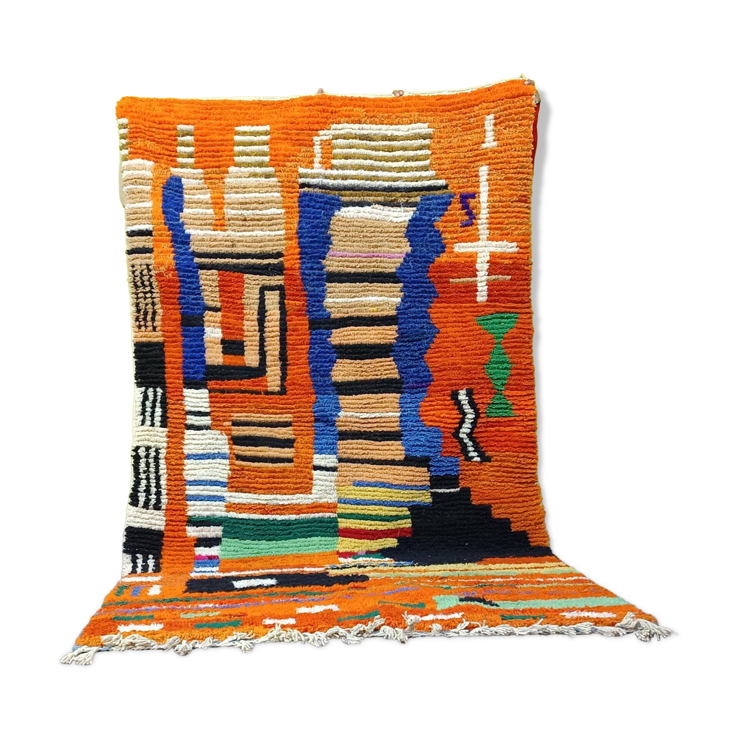 Authentic handmade Moroccan rug 3 x 2 m