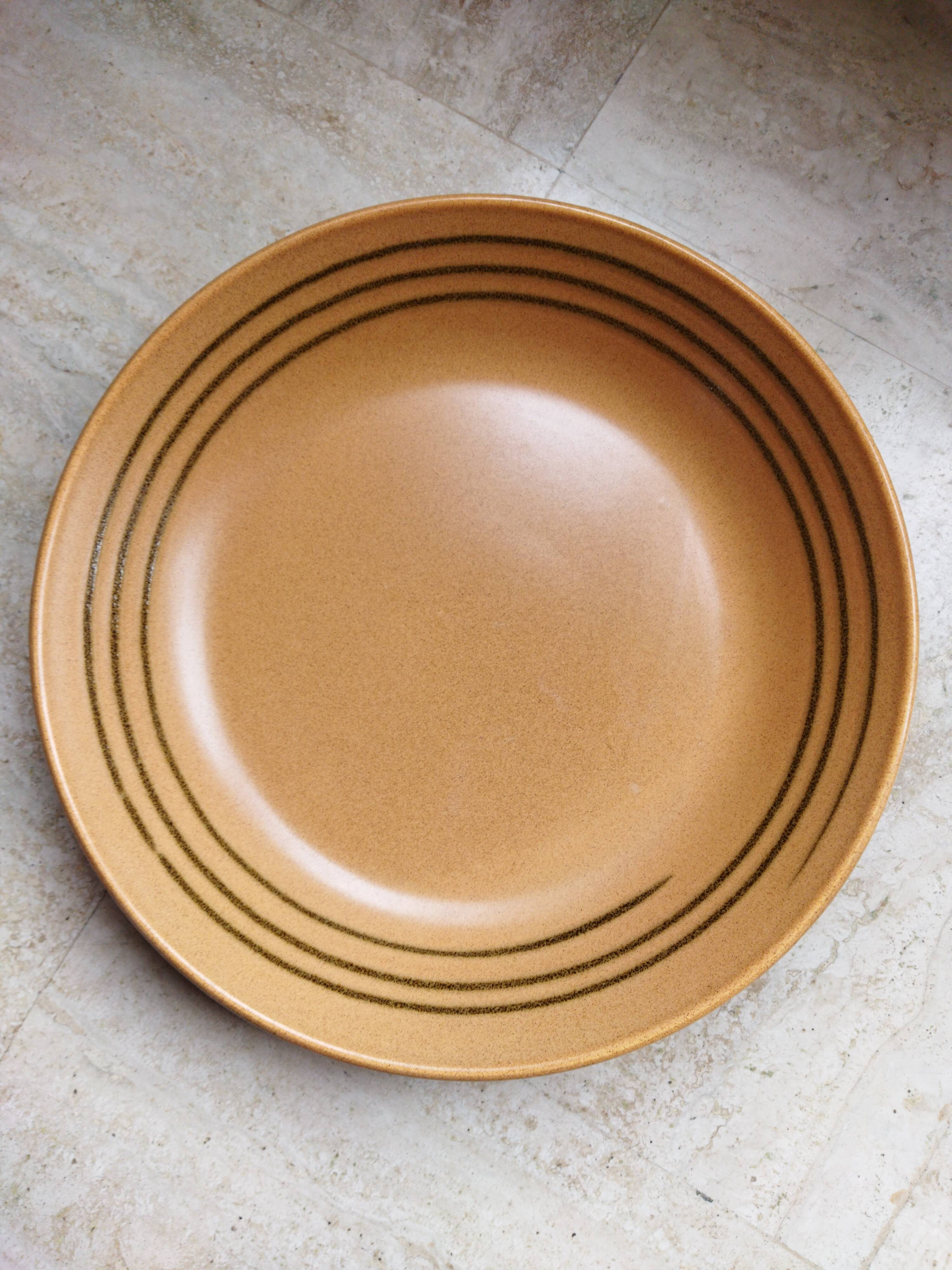Plat creux Sarreguemines "Chaumière"
