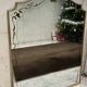 Large antique gold mirror - Empire style - Mercury