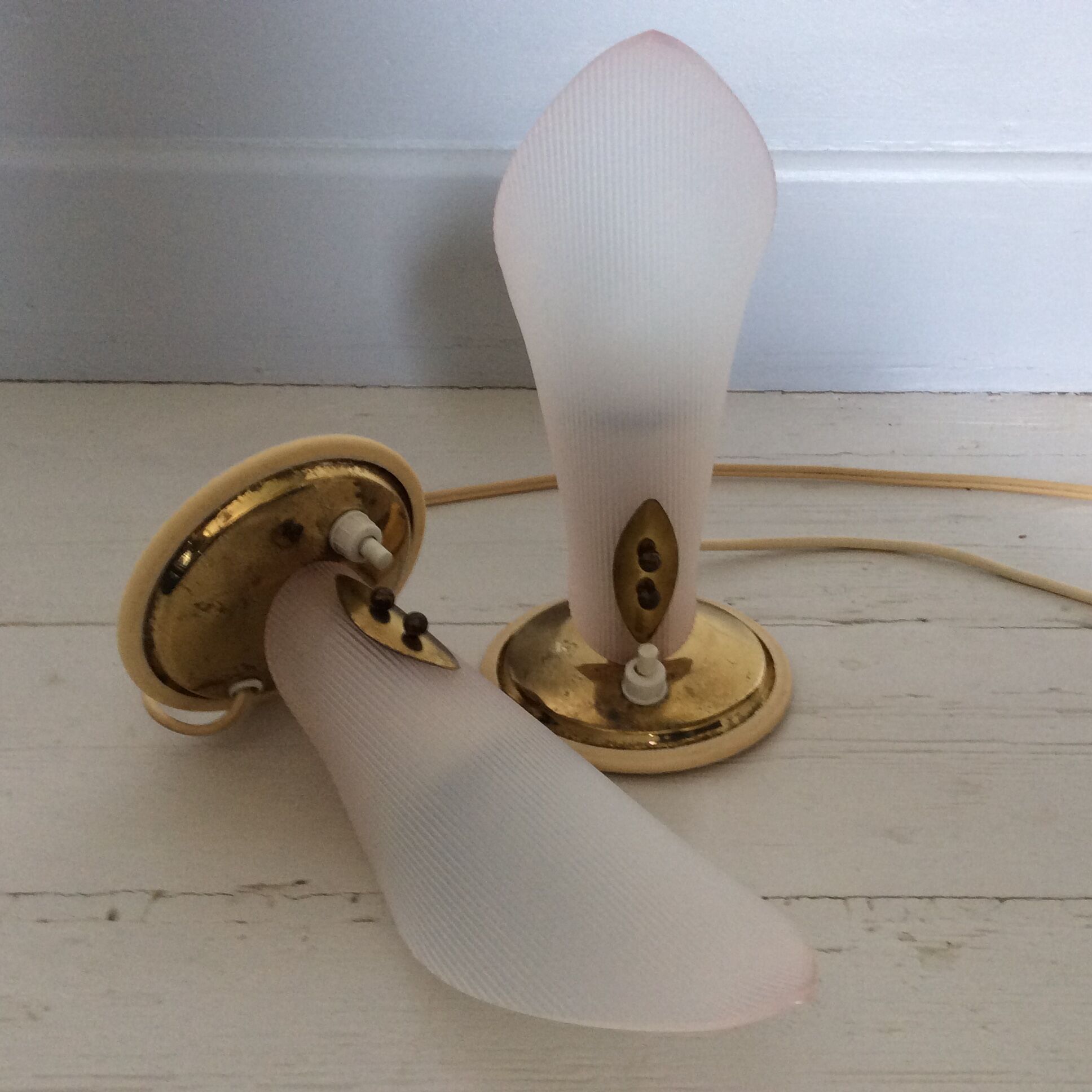 Pair of vintage lamps
