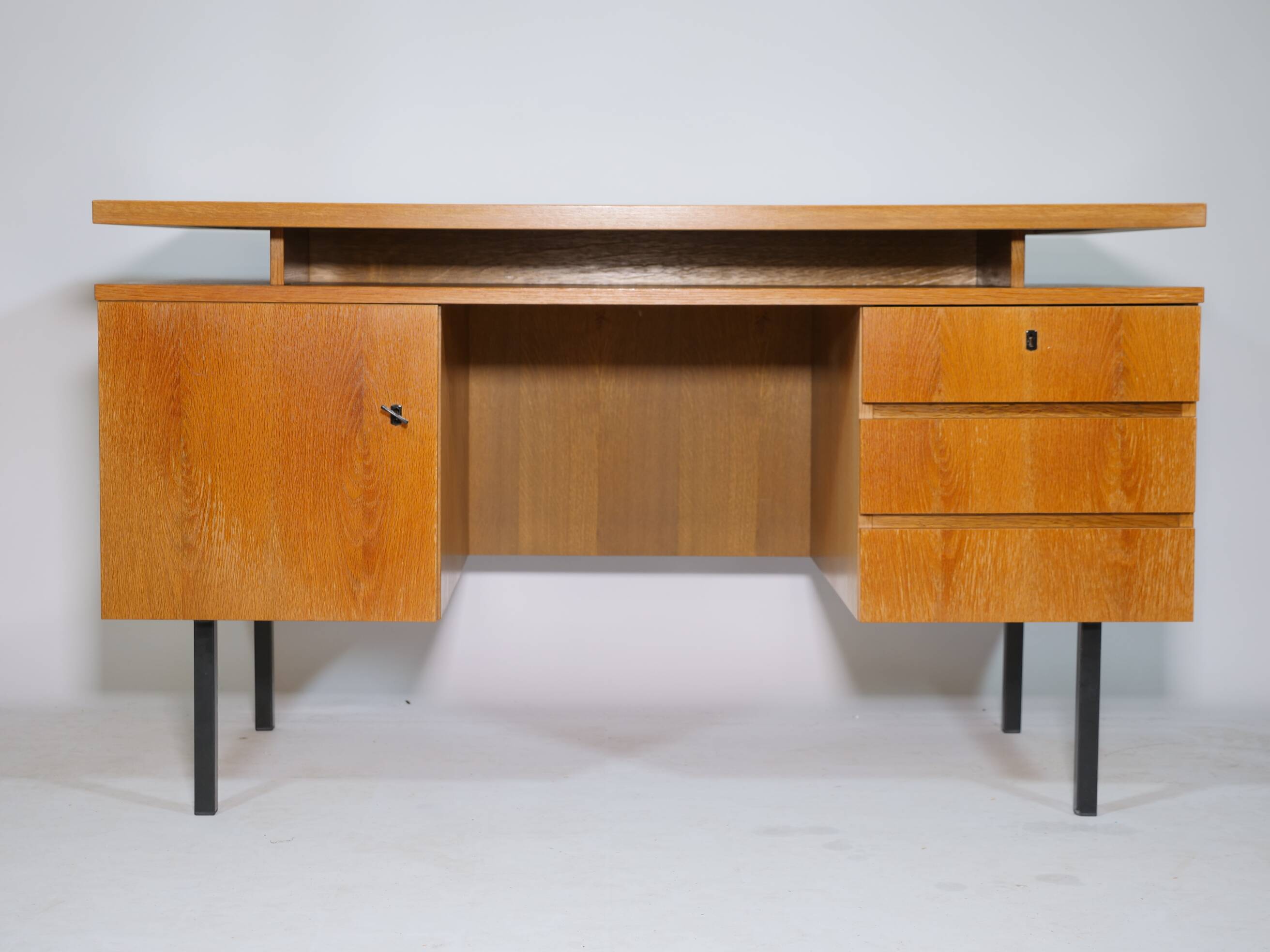 Mid-Century Design Teak Desk 1960s Office Table