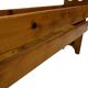 Vintage brutalist planter plant box sixties design wood
