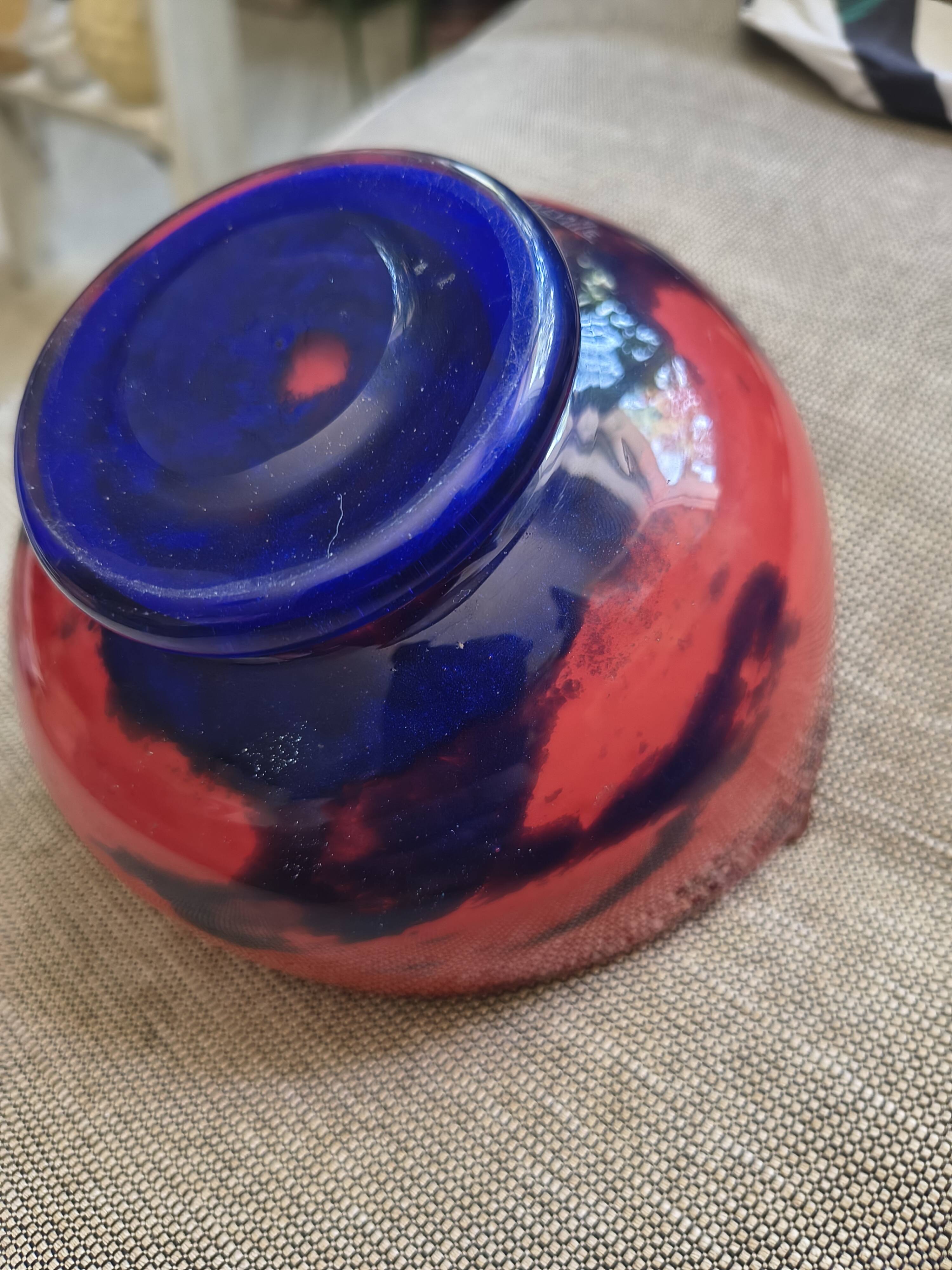 Coupe multicolore des Frères Muller Lunéville