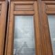 6 solid oak partition doors, 277cm in height (exceptional model)