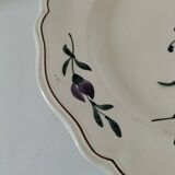 Antique Longchamp plates – “Tulips” model – 1950s-1960s