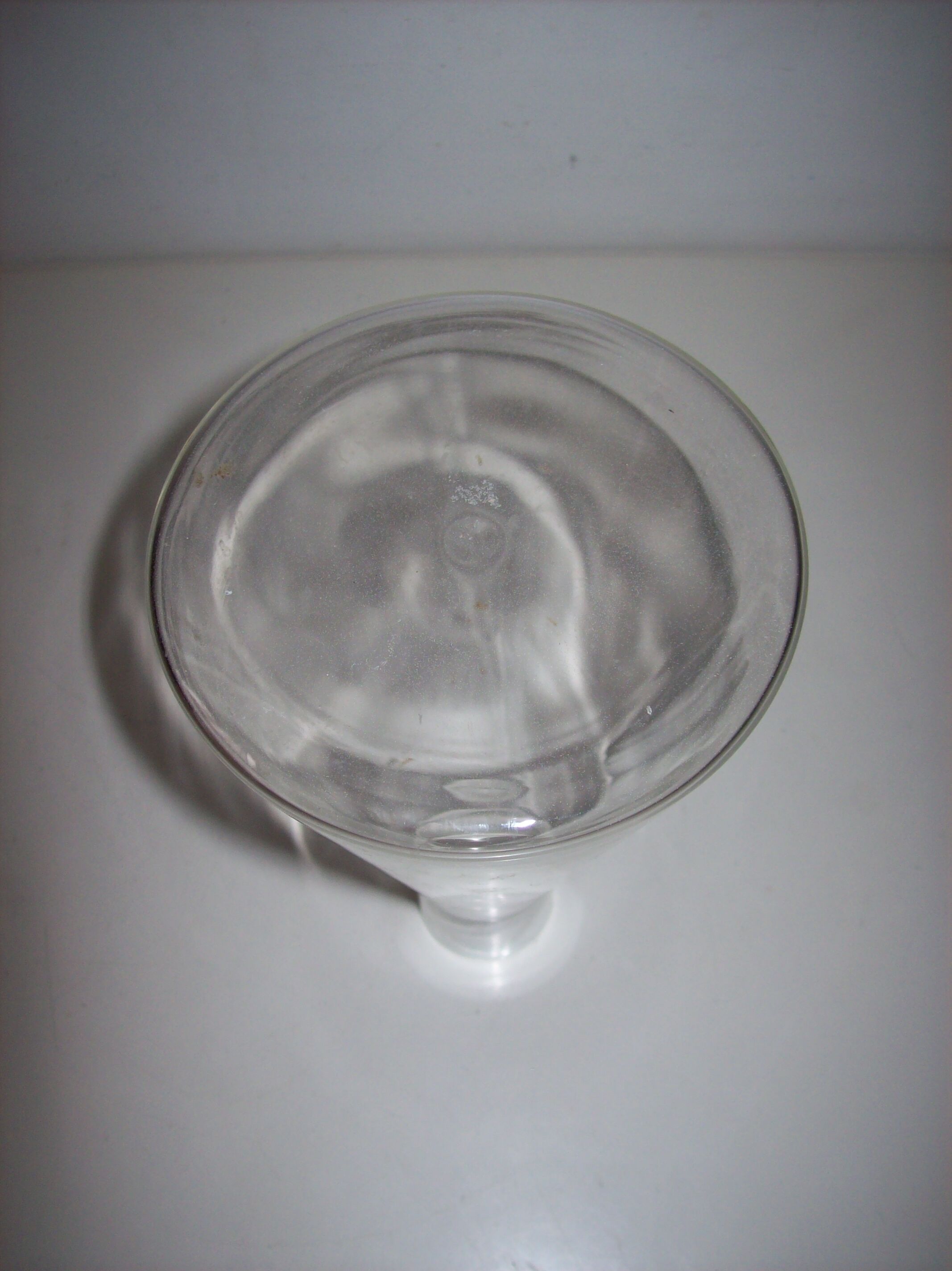 Blown glass soliflore vase