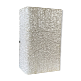 Seventies frosted plastic perspex wall light.