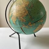 Taride 1965 tripod terrestrial globe