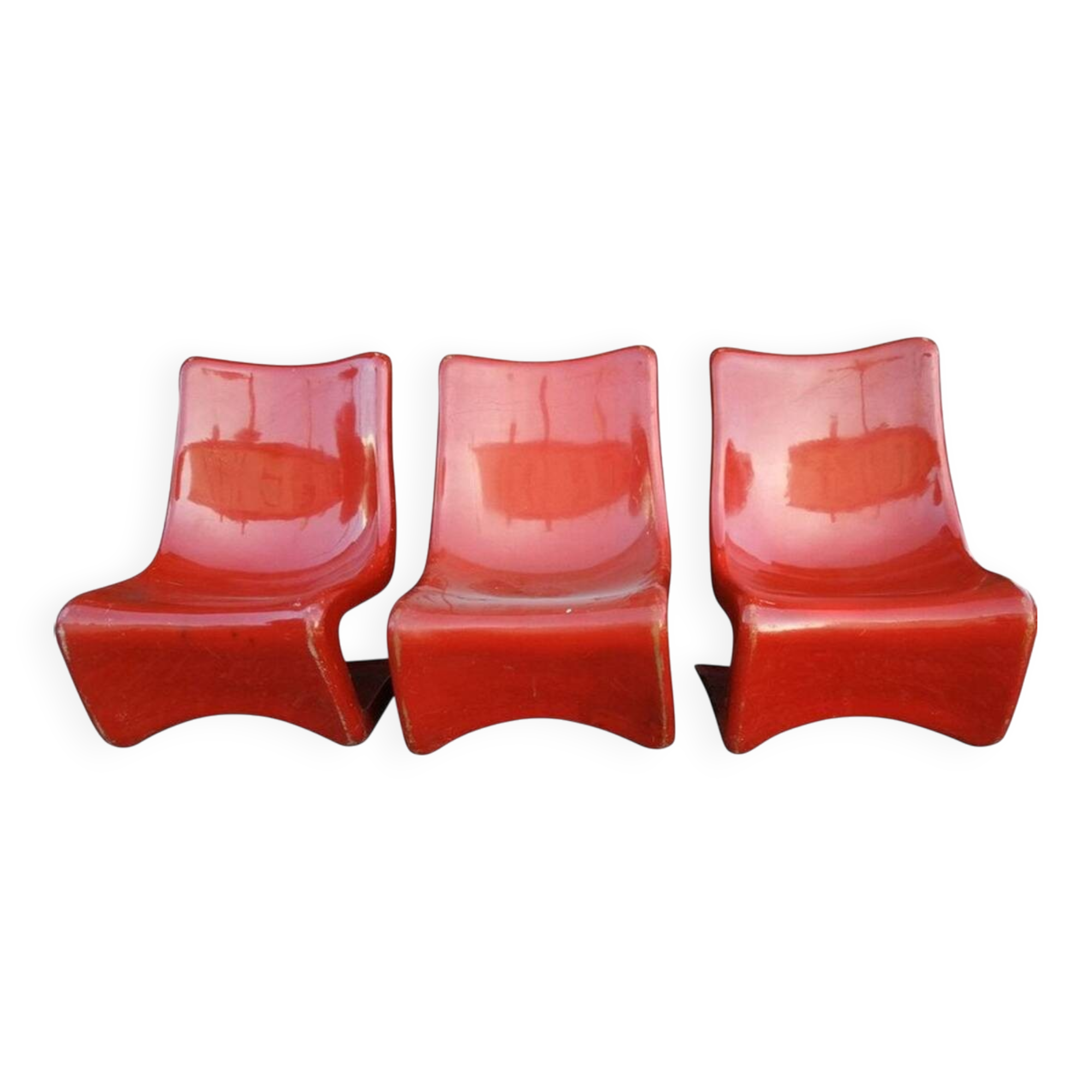 1969 fiberglass Silene, Clairitex design by Borgnat