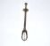 Vintage silver-plated ice sugar tongs "Crab Tongs"