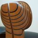 Afra & Tobia Scarpa ‘Africa’ Dining Chair – Walnut & Leather, 1975