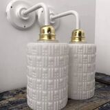 Pair of vintage wall lights of Scandinavian origin