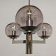 3-light space age chandelier from the 60s-70s