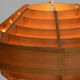 Pine veneer pendant light T510 "Glade" by Hans-Agne Jakobsson for Ellysett AB, Sweden 1960s.