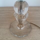 Pied de lampe boule de verre