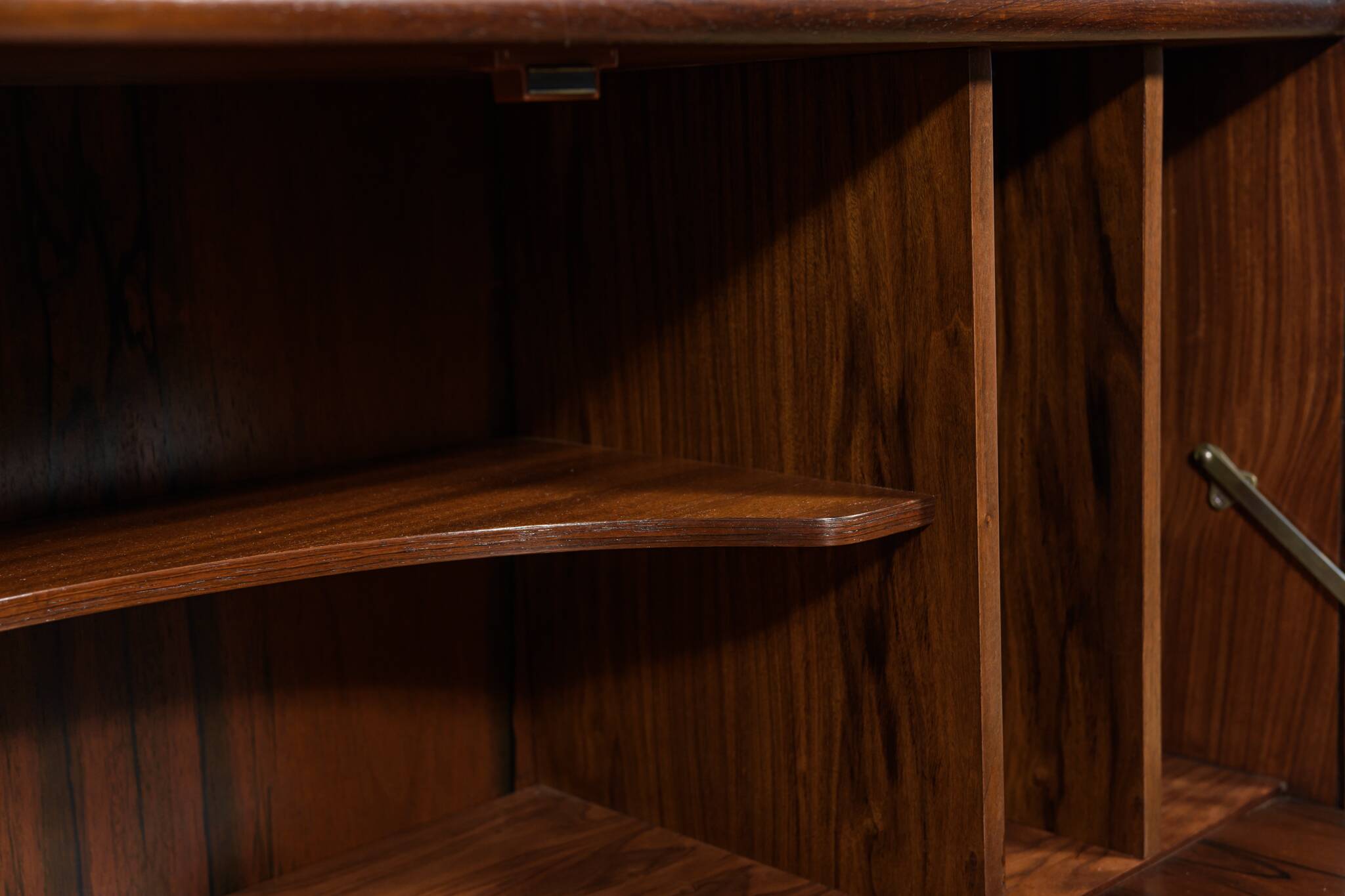 Mid-Century Rosewood Shelf, Denmark, 1970s
