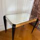 Table basse miroir années 40/50 Art Déco