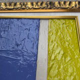 Modernist oil painting on canvas