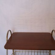 Occasional door-vinyls and magazine rack in the 1950s furniture
