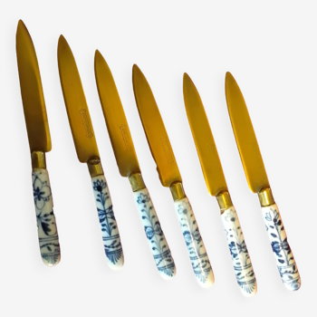 6 couteaux en bronze Ichatuisbronce