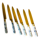 6 couteaux en bronze Ichatuisbronce