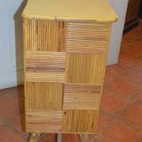 Bar vintage en rotin