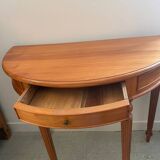 Half-moon console