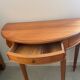 Console demi-lune