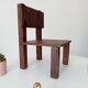 Antique children's chair, folk art, early 20th century