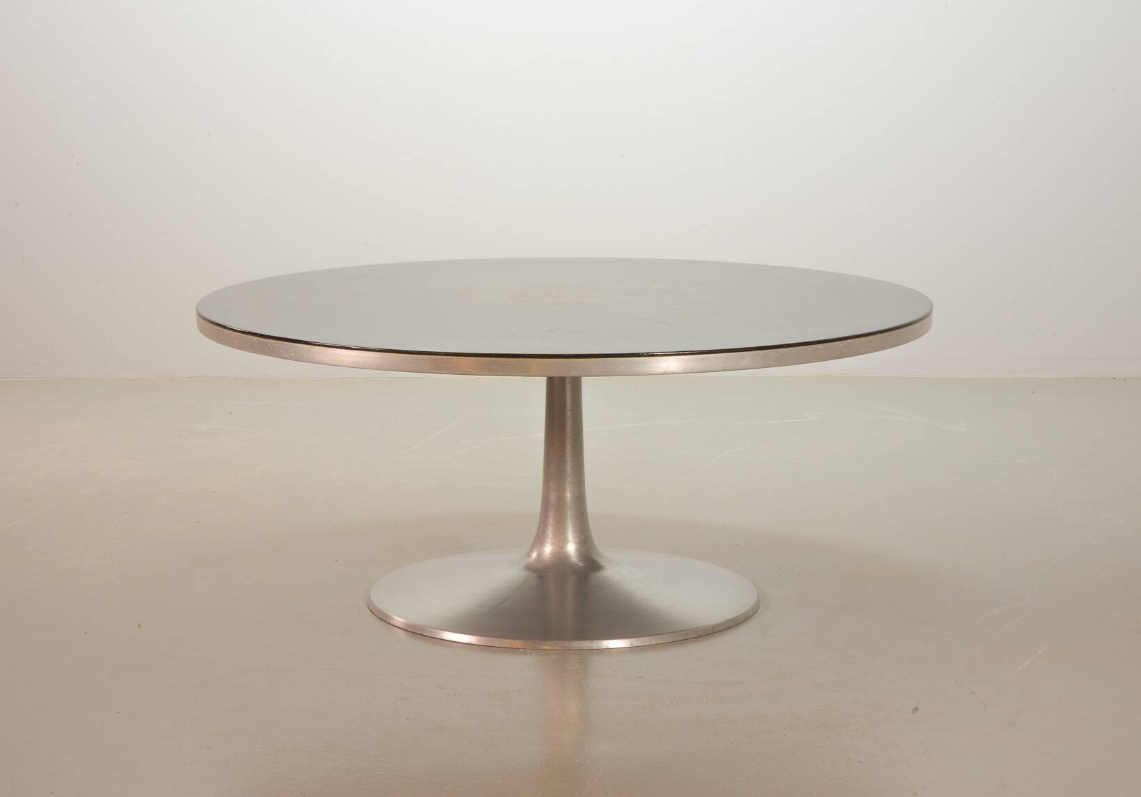 Handpainted Poul Cadovius Coffee Table Design by Susanne Fjeldsoe Mygge 70s