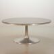 Handpainted Poul Cadovius Coffee Table Design by Susanne Fjeldsoe Mygge 70s