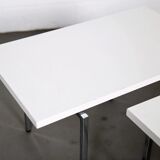 Modernist stackable tables by Trix & Robert Haussmann