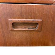Vintage teak chest of drawers / mid-century wardrobe