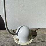 Lampe en métal blanc signé Brama Italie