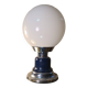 lampe vintage 1960 a 70  bleu et chrome 28x15  merci de regarder les photos