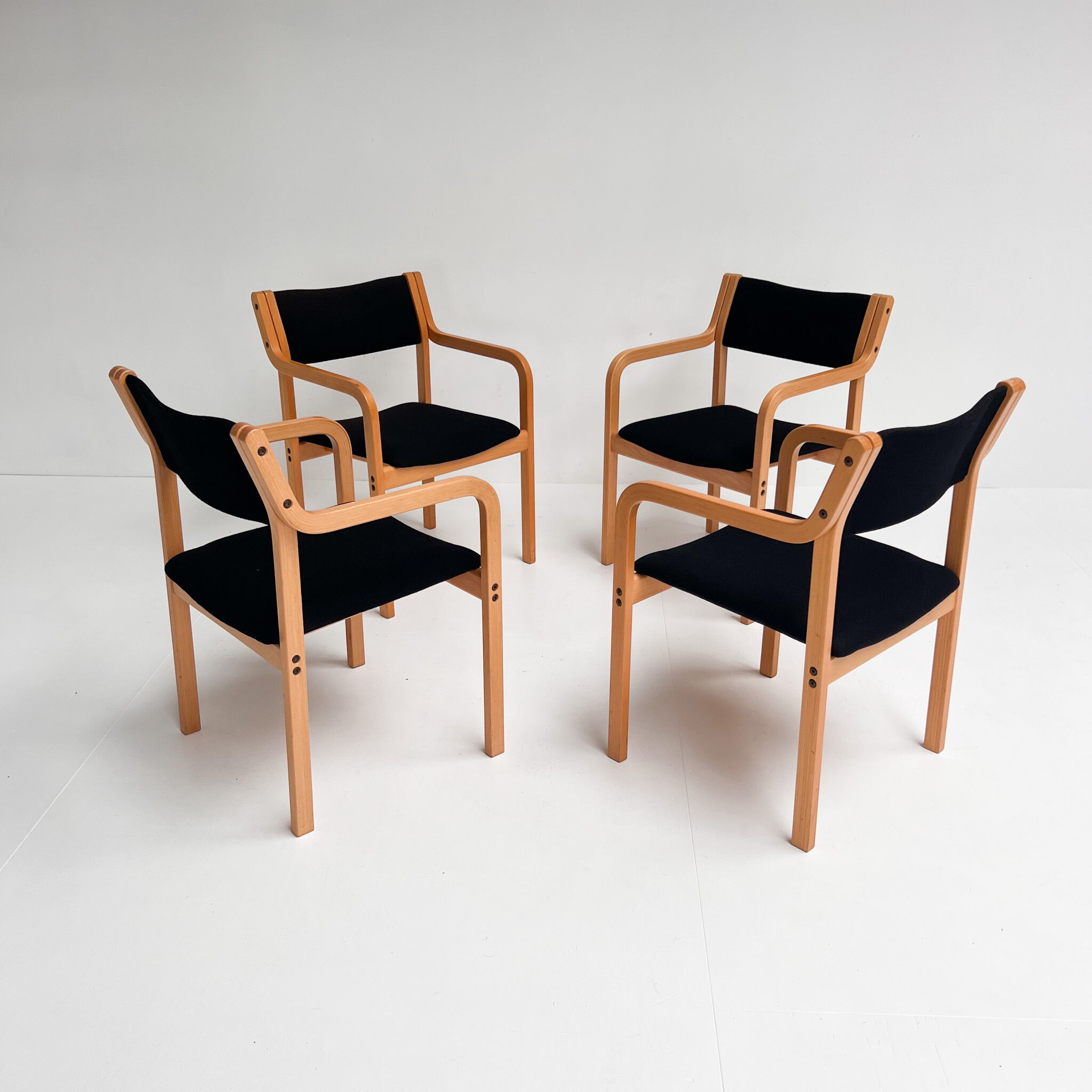 Scandinavian design chair by PO Korhonen, 1980s