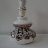 Vintage Fat lava tafellamp met bruintinten, jaren 1970