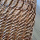 Rattan chaise longue