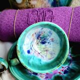 Coffee set signed Morvan 12 people