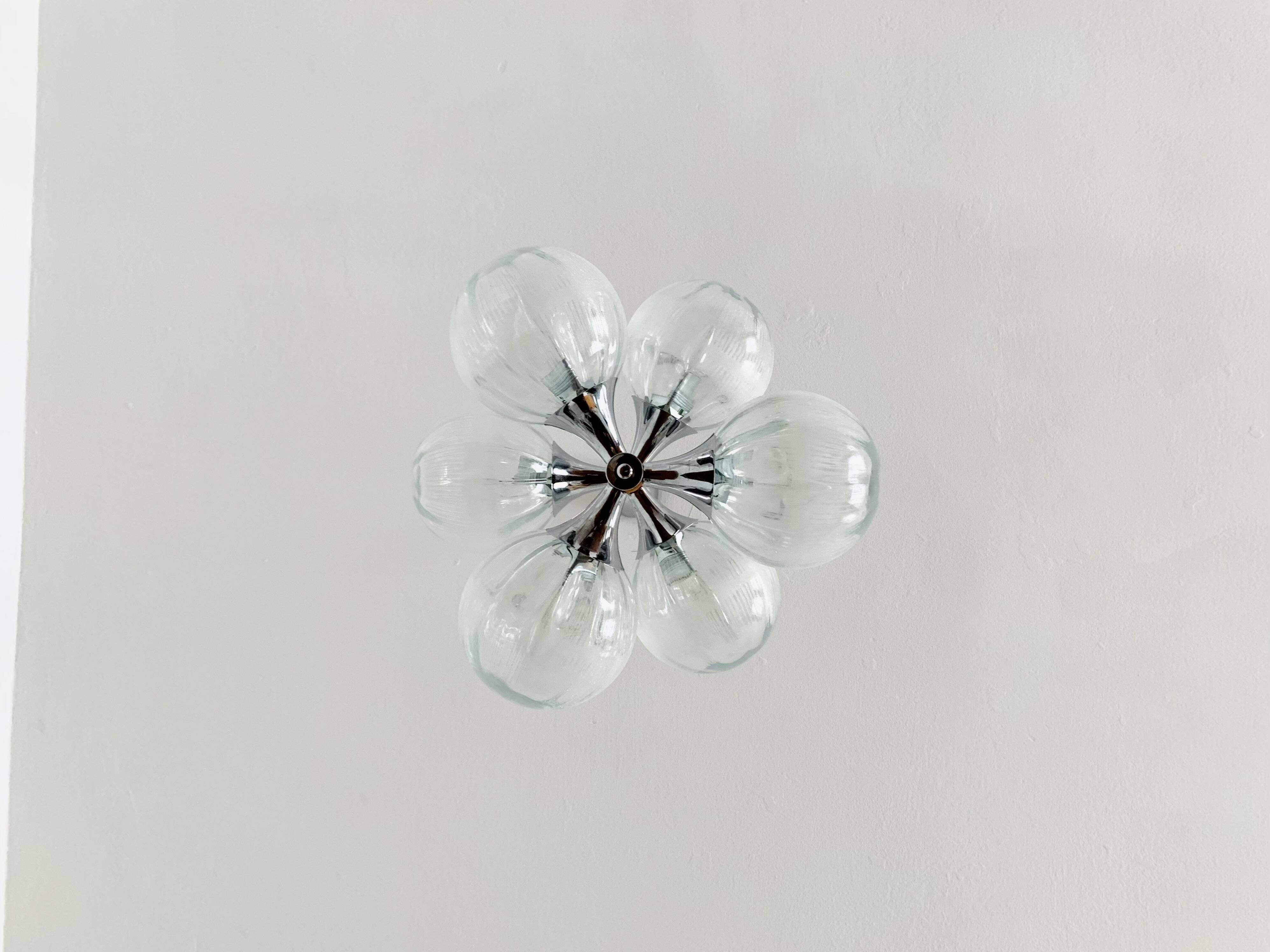 Lustre Spoutnik en cristal