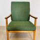 Fauteuil de salon vintage de Tchécoslovaquie des années 1960