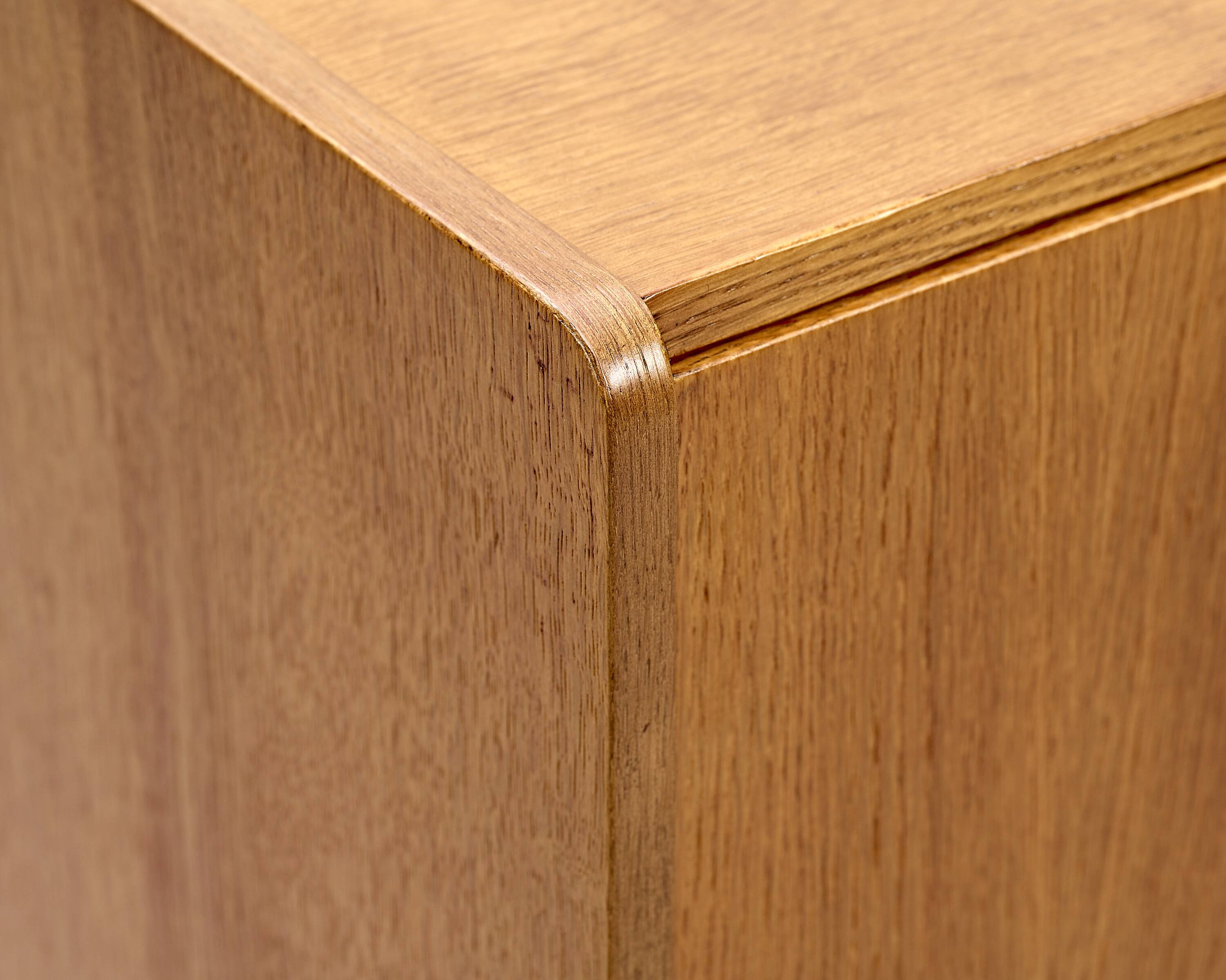 Model U-460 Sideboard in Oak by Jiří Jiroutek for Interier Praha, 1965