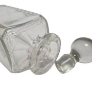 Art Deco crystal carafe, Germany, 1900s
