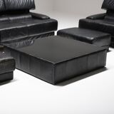 Living room set by Percival Lafer in leather Lafer SA Brazil