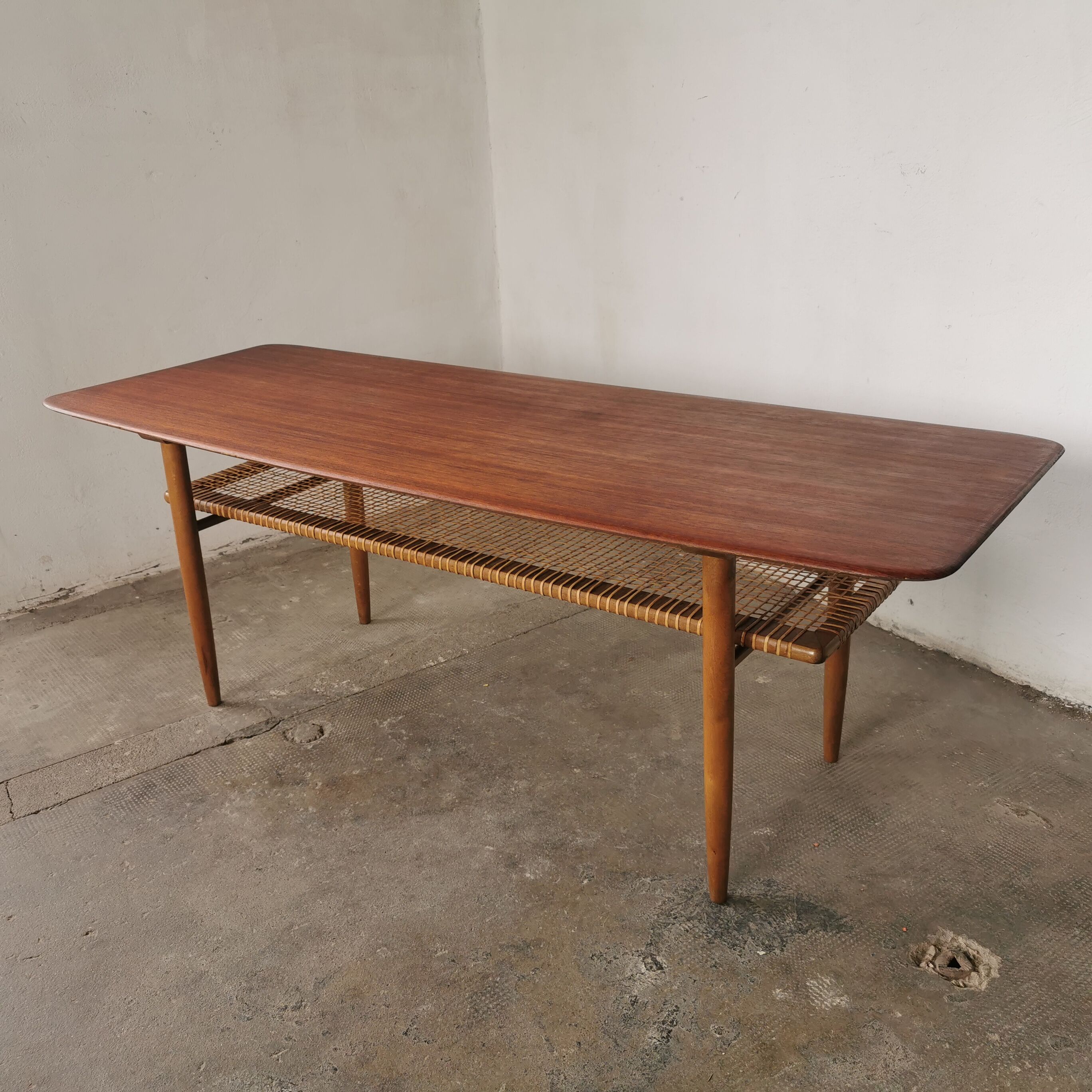 Vintage Scandinavian style coffee table from the 60s