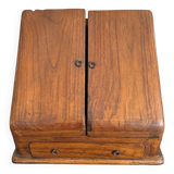 Small wooden storage unit